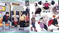 Hayata Dair Tespitleri Karikatürleştiren Batu.Comics Sayfasından Birbirinden Komik 17 Çizim
