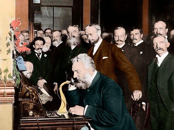 Tarihteki ilk telefon konuşması 10 Mart 1876'da ABD'li mucit Alexander Graham Bell ile yardımcısı Thomas Watson arasında Boston'da yapıldı.