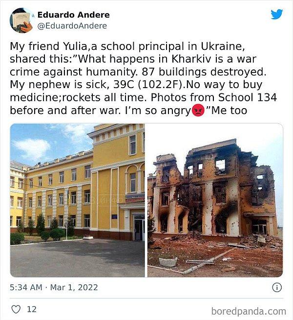 Kurşun adres sormaz! Rus bombaları acımasızca okulları vurdu!