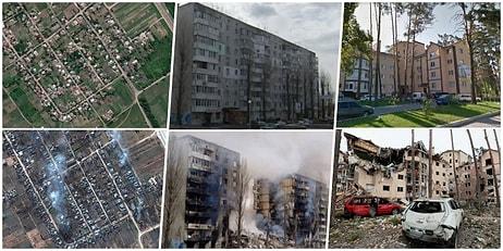 Rusya-Ukrayna Savaşı'nın Ne Kadar Yıkıcı Olduğunu Bir Kez Daha Gözler Önüne Seren Fotoğraflar!