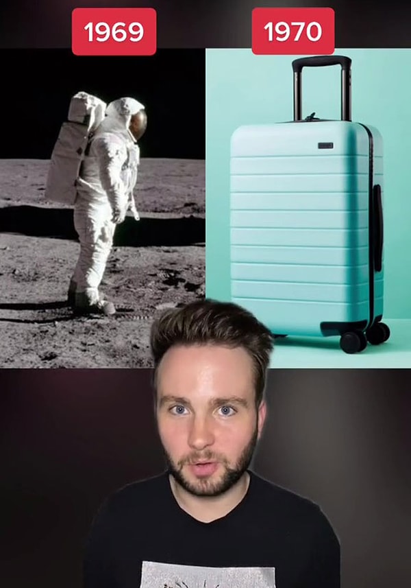 4. Американцы придумали, как полететь на Луну, еще до того, как поставили колеса на чемоданы.