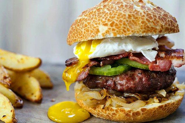 1. Egg burger