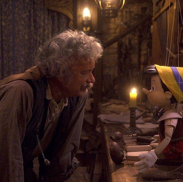 7. Tom Hanks’in Geppetto’yu canlandırdığı Disney+ yapımı ‘Pinokyo’ filminden ilk kare yayınlandı.