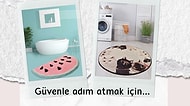 Banyonuzu Özelleştirin! Zevkinize Uyum Sağlayacak Kaydırmaz Özellikli Banyo Halıları