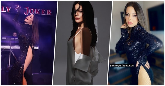 Simge Sağın Muhteşem Fiziğiyle Sahnede Giydiği Yırtmaçlı Elbisesi ve Dansıyla Ortalığı Alev Alev Yıktı! 🔥