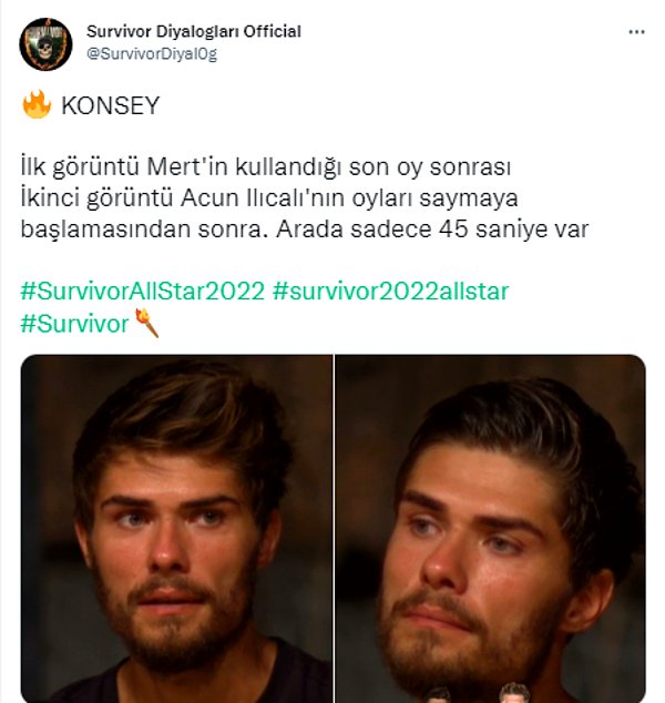 Konsey sırasında Barış'ın kuru ve sola doğru yatırılmış saçlarının birkaç saniye içerisinde ıslak ve sağa yatmış şekilde görünmesi kafaları karıştırdı. Konsey sırasında kesinti ya da ara yaşanmazken bu değişim sosyal medyanın gündemine düştü 👇