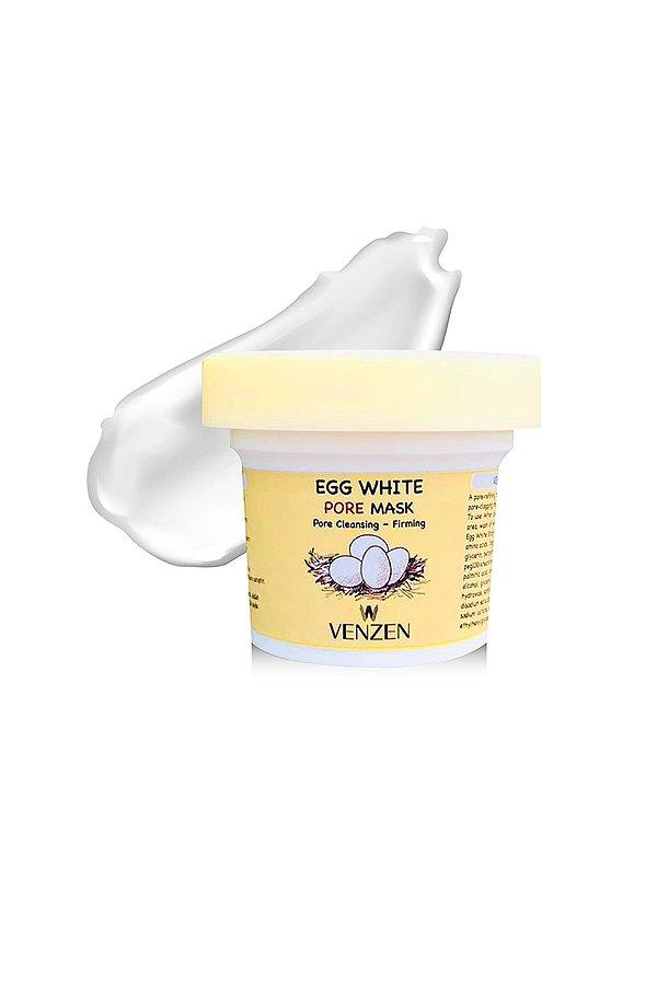 Yumurta akı içeren bir ürün.
