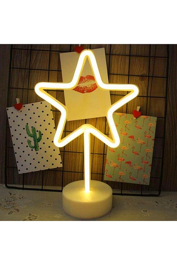 10. Peki yıldız tasarımlı olan lambaya ne dersiniz?