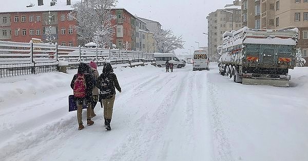 Kastamonu'da 5 İlçede Okullar Tatil