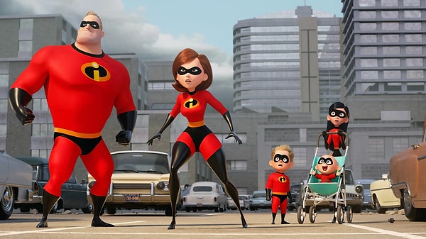 9. (tie) 'The Incredibles' / 'Toy Story 4' (97%)