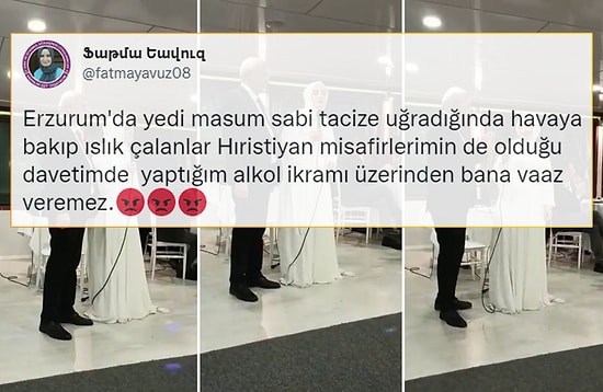 Nikâh Töreninde İçki Servisi Yaptıran İBB 'İnanç Masası' Çalışanı Yandaşların Lincine Uğradı