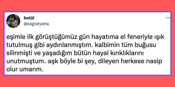 Aşka Geldik! Eşiyle İlk Kez Görüştüğü Günü Betimleyen Kadın Kullanıcı Kalbinizde Büyük Bir Hasar Bırakacak