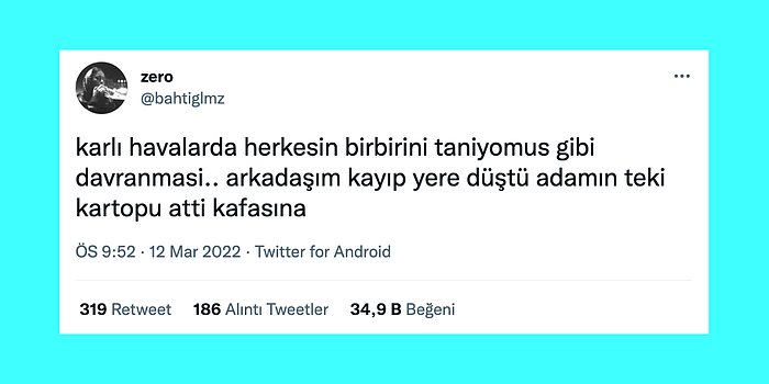 Gereksiz Kar Yağışı Samimiyetinden Doktor Levent'in Tıp Bayramını Kutlamayanlara Son 24 Saatin Viral Tweetleri