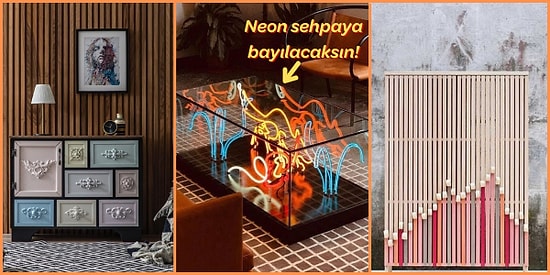 Renkleriyle Evinize Neşe Katacak Mobilyalar