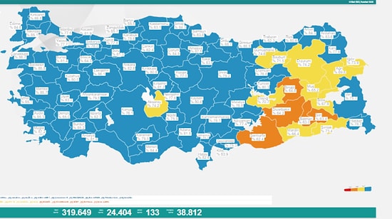 Günün Koronavirüs Tablosu: 24 Bin 404 Yeni Vaka, 133 Can Kaybı