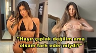 Giydiği Vücut Çorabı ile Sosyal Medyada İlgileri Üzerine Çeken Realite Şov Yıldızının Kafa Yakan Açıklaması
