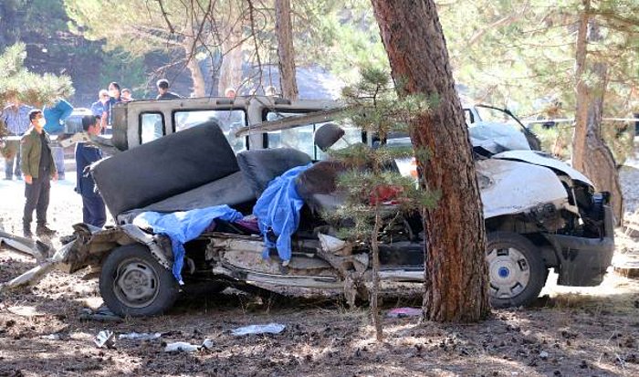 Afyonkarahisar'da 5 Öğrencinin Öldüğü Servis Kazasında Şoföre Tahliye: Suçlu Yoldaki Çam Ağacı