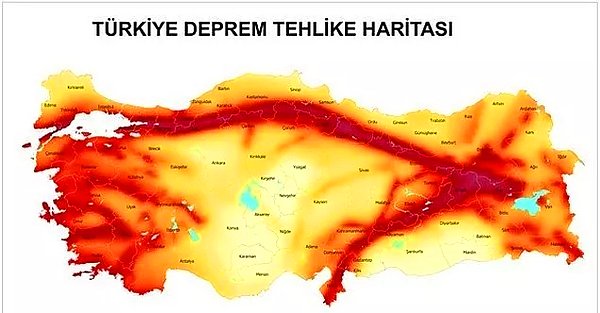 istanbul Deprem Hartası