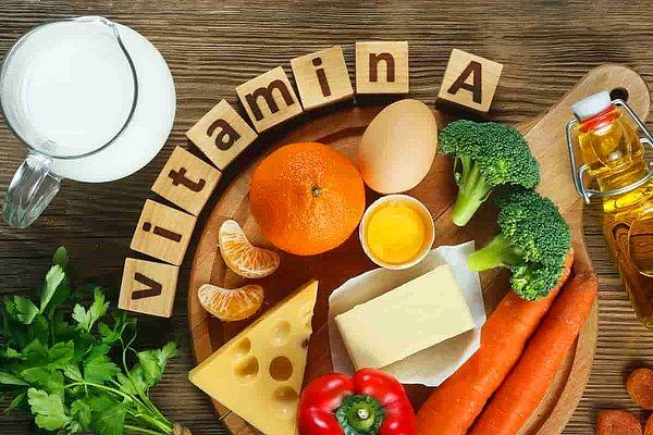 A vitamini: Görme, büyüme, üreme, embriyo gelişmesi, kan yapımı, bağışıklık sistemi ve doku hücre büyümesi için gereklidir.