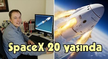 🚀 Uzay ile Geçen Dolu Dolu 20 Yıl: Elon Musk'ın Uzay Şirketi SpaceX 20. Kuruluş Yıl Dönümünü Kutluyor!