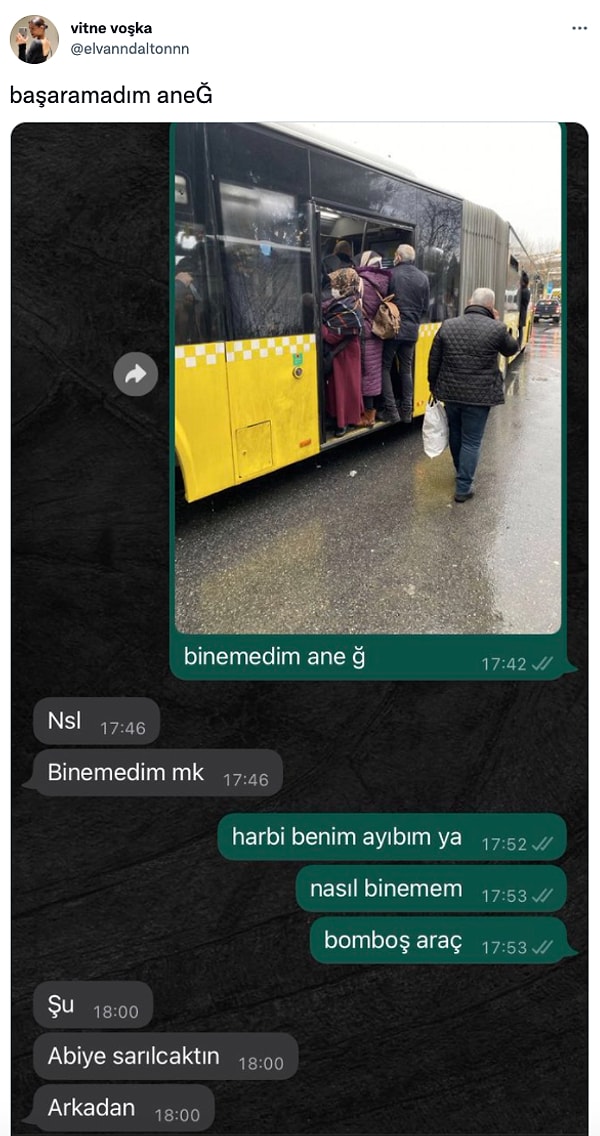 15. Yarın tekrar görüşmek üzere 👋