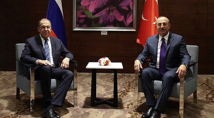 Çavuşoğlu ile Görüşen Lavrov'dan 'Montrö Sözleşmesi' Açıklaması
