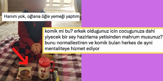 Eşi Evde Olmadığı İçin Acıkan Çocuğuna Abur Cubur Veren Babanın Paylaşımı Tepki Çekti