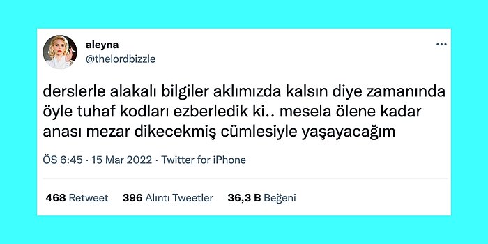 Derslerde Ezberlenip Unutulmayan Kodlardan 22 Yıllık Yalnızlığı Biten Gence Son 24 Saatin Viral Tweetleri