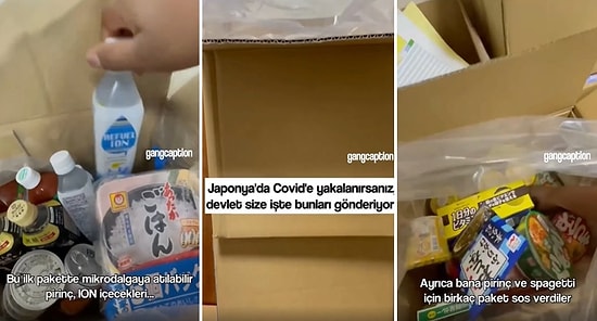 'Japonya'da Covid-19'a Yakalanırsanız Devlet Bunları Gönderiyor' Diyen Kadının İç Çektiren Videosu