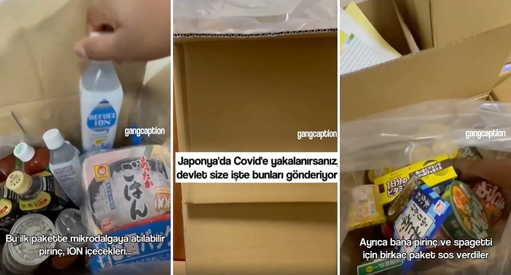 'Japonya'da Covid-19'a Yakalanırsanız Devlet Bunları Gönderiyor' Diyen Kadının İç Çektiren Videosu