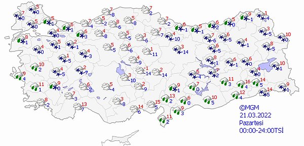 21 Mart Pazartesi