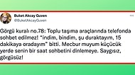 Görgü Kuralı mı? Toplu Taşımalarda Telefonla Konuşulmaması Gerektiğini Savunan Akademisyen Tartışma Yarattı