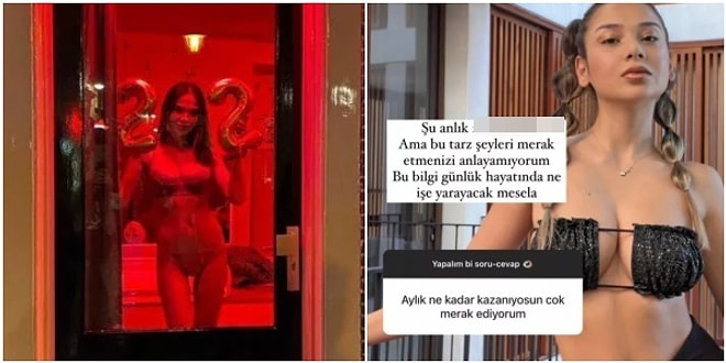 Amsterdam'daki Seks Müzesinde Verdiği Pozlarla Olay Yaratan Merve Taşkın'ın Aylık Kazancı Dudak Uçuklattı