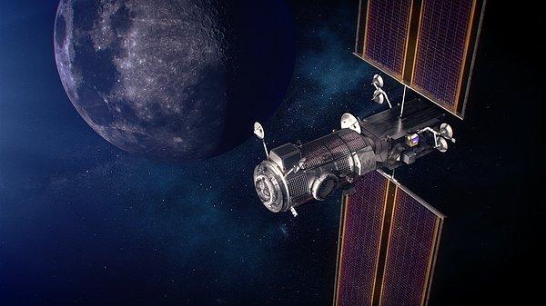 Geçit, Ay'ın yörüngesindeki çok modüllü bir uzay istasyonu olacak.