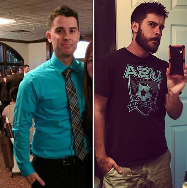 16. Своего рода сумасшедшая разница, которую может сделать пара месяцев