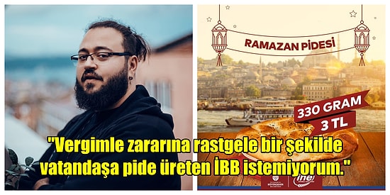 Jahrein İBB'nin Ramazan Pidesini 3 TL'den Satacak Olmasını Eleştirdi: Ben Fırıncı Olsam İş Bırakırdım
