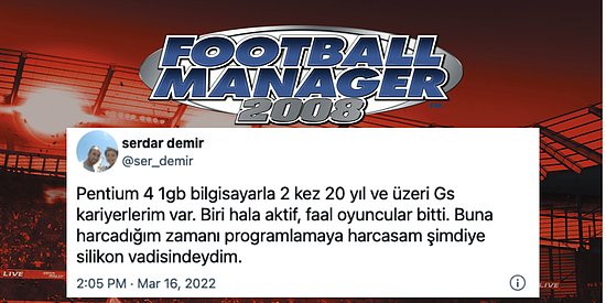 Metroda Hiç Üşenmeden Bilgisayarını Açıp Football Manager 2008 Oynayan Oyuncuya Gelen Tepkiler