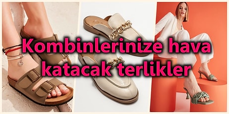 Son Dönemin En Moda Parçası Terlikler