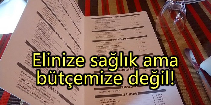 Bize Müsaade: 'Bir Kahveye Bu Kadar Para Verilir mi?' Diyenlerdenseniz Menüyü İncelemeden İçeri Girmeyin!