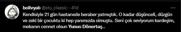 Yunus Dönertaş'ı tanıyanlar 'çok düzgün bir insandı' diyerek üzüntülerini dile getirdi.👇