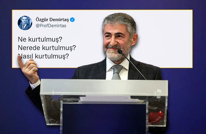 'Elhamdülillah Ekonomiyi Kurtardık' Diyen Bakan Nebati'ye Tepkiler