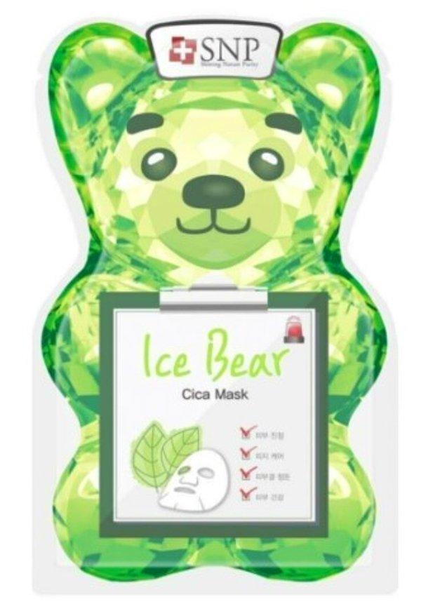 4. Kore cilt bakımı için önemli bir rutin daha: SNP Ice Bear Cica maske