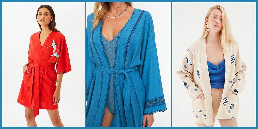 Her Tarza Uyum Sağlayan 2022 Modası Kimonolar