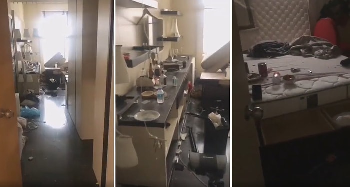 Şarkıcı Cenk Eren, Suudi Arabistanlılara Kiraladığı Evinin Son Halini Paylaştı