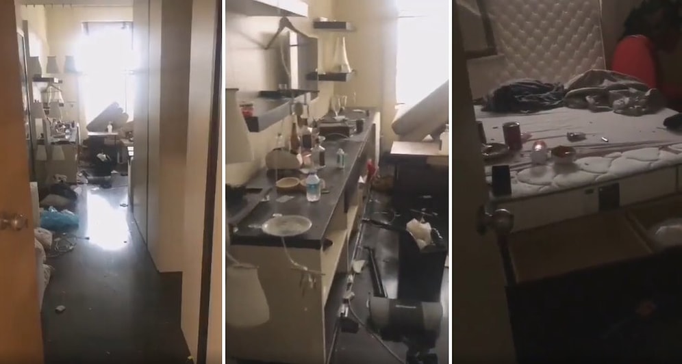 Şarkıcı Cenk Eren, Suudi Arabistanlılara Kiraladığı Evinin Son Halini Paylaştı