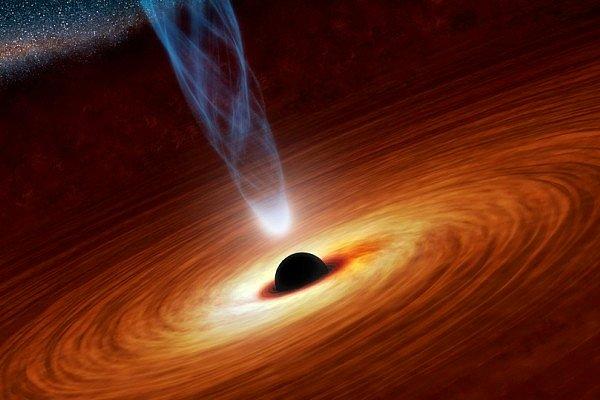Hawking, bir kara deliğin sıcaklığı olup olmadığı konusundaki asıl sorusunu yanıtlamayı başarmıştır.
