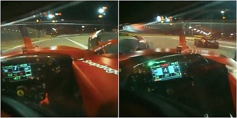Kask İçi Kamerayla Charles Leclerc'in Gözünden Max Verstappen ile Mücadele Ettiği Muhteşem Anlar