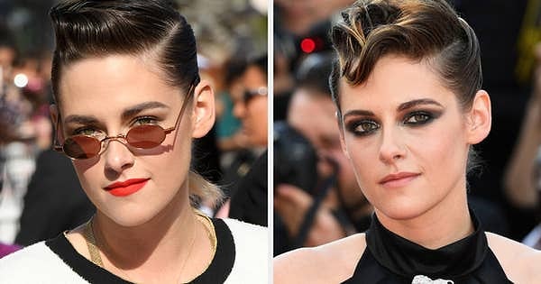 Кристен Стюарт выглядит лучше с красной помадой или без?