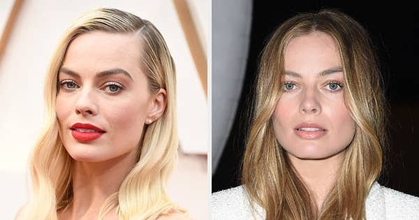 Марго Робби идет красная помада?