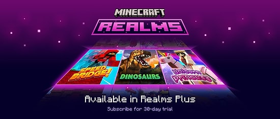 Tons of New Worlds Flood Minecraft Realms Plus